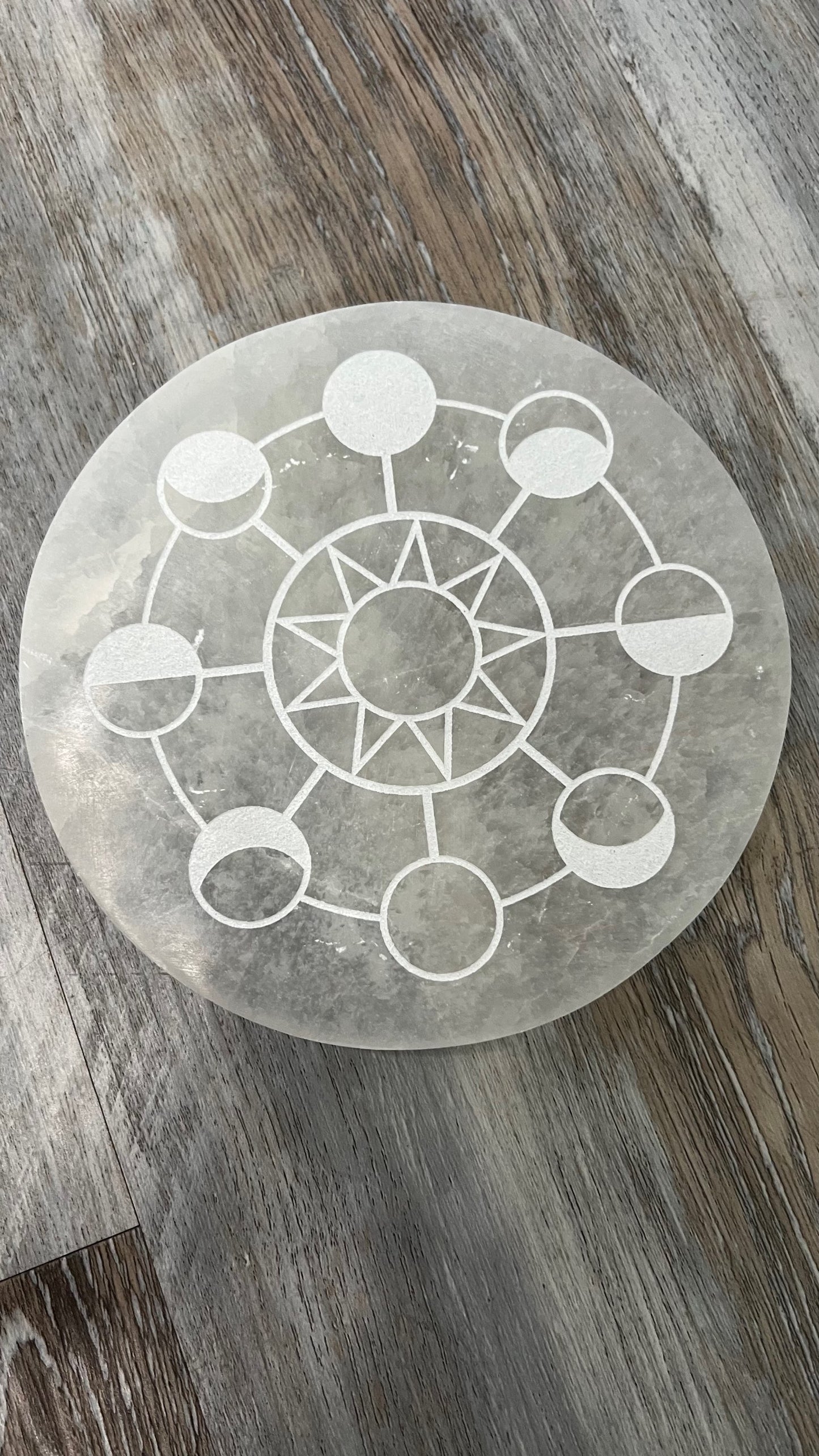 Selenite Moon Life